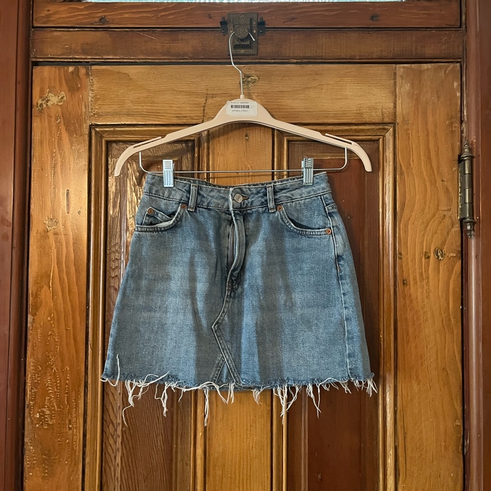 Women’s Topshop Jean Skirt Size 4